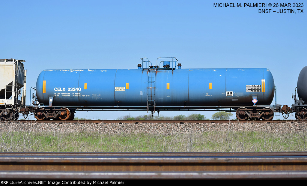 CELX Tank Car 23240